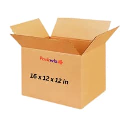 16x12x12 inch 1.5 cube medium sized moving box