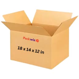 18x14x12 inch 2 cube medium shipping and storage box