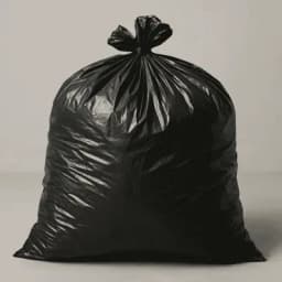 Industrial Grade Black Garbage Bags 45 Gallons thumbnail