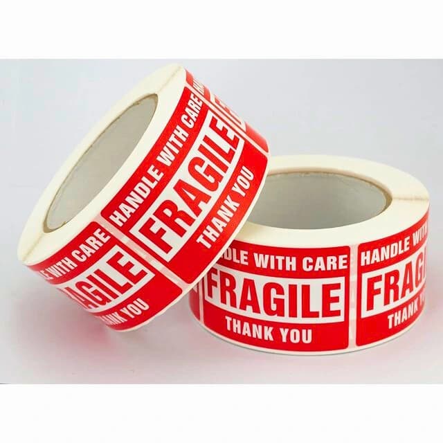 Fragile - Handle With Care Labels